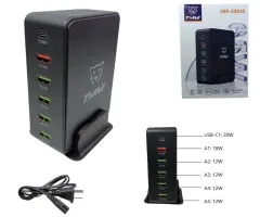 ESTACION FUENTE DE ALIMENTACION 65W TIPO C / USB