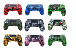 FUNDA SILICONA JOYSTICK PS4 CAMUFLADO