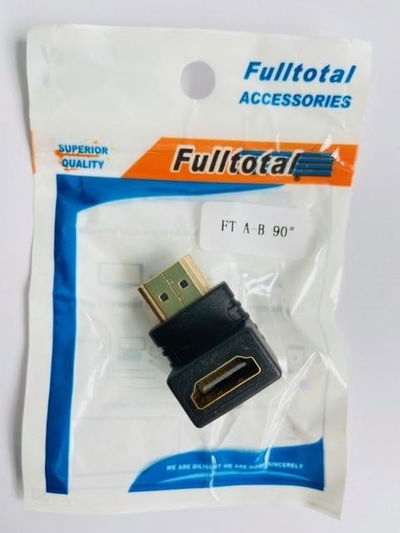 ADAPTADOR. HDMI-HDMI A-B 90º FULLTOTAL FTA-B90
