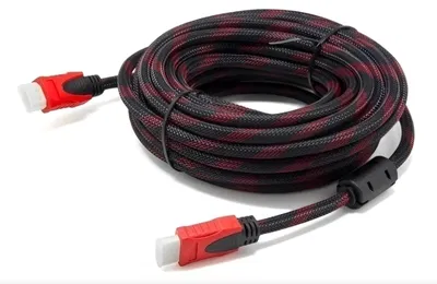 Cable HDMI 20 Metros Full HD 4k Doble Filtro Mallado