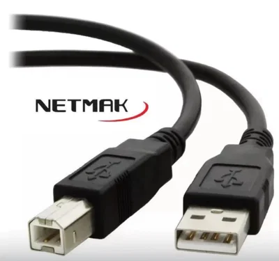 NETMAK Cable USB AM-BM Impresora 1.8M NM-C03 