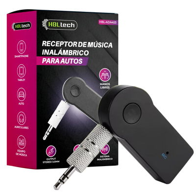 RECEPTOR BLUETOOTH PARA AUTO HBL