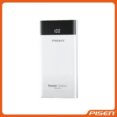 &nbsp;Power Bank 10500mAh (Blanco) • PISEN