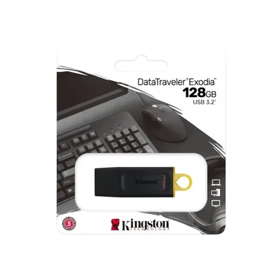  PENDRIVE USB 128GB KINGSTON ORIGINAL