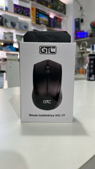GTC MOUSE NEGRO GTC MIG-117