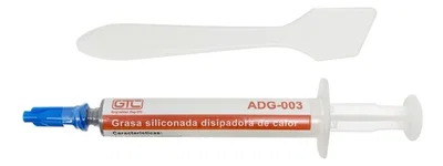 364 - GTC Grasa Siliconada Pasta Térmica Gris Adg-003 Megasoft