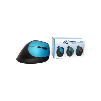 Mouse ergonómico inalámbrico a pila AAA LAMBO TECH