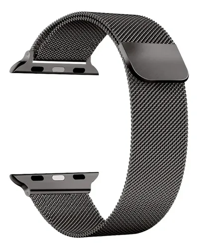 MALLA TRENZADA 42/44/45/49MM ROSA-NEGRO-PLATA