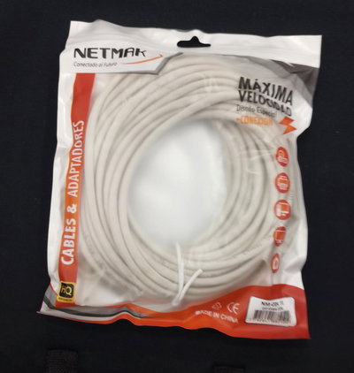 NM-C04 CABLE DE RED 20MT NETMAK