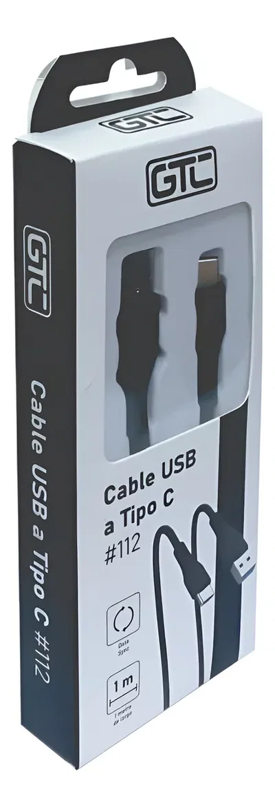 GTC CABLE USB A TIPO C  #112BK 