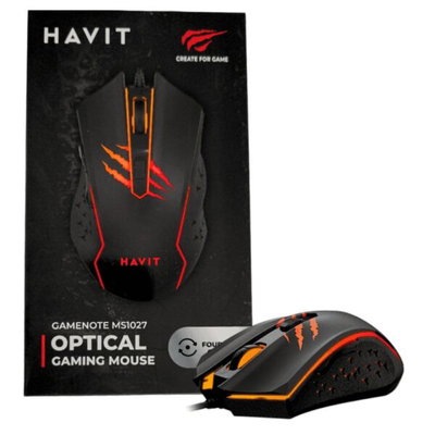 HAVIT MS 1027 MOUSE NEGRO
