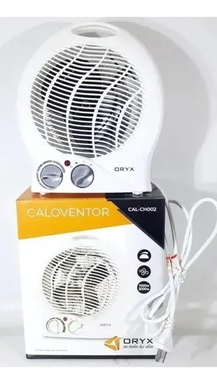 Caloventor ORIX Con Termostato 2000w Y Ventilador Hogar