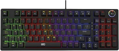 GTC TECLADO MECANICO GAMER 100%  Con cable + Rosca volumen  KGG-012