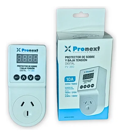 PRONEXT Protector De Tensión Digital Pronext Pv 380 - 3500w - 10a