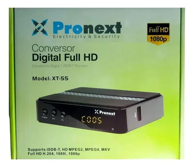 PRONEX RECEPTOR DE TDA CON DISPLAY XT55