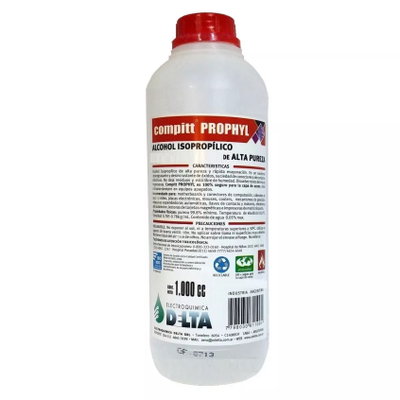 DELTA - Alcohol Isopropilico BIDON x 1 Litro Codigo: PHXL