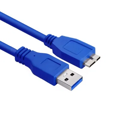 INT.CO Cable USB 3.0 para Disco Duro Externo Micro-B 1,5m Intco