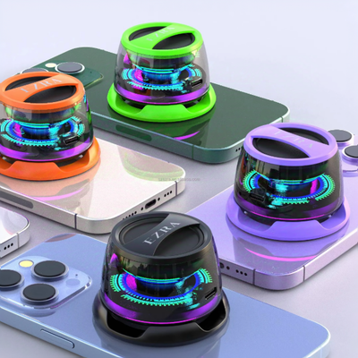 EZRA Mini Parlante Bluetooth Magnético Multicolor RGB EZ-D18.