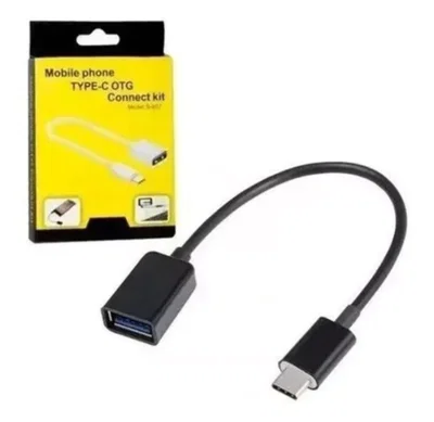 1233 -Cable Adaptador OTG USB Hembra A Tipo C Macho