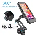  Soporte con funda para celular anti Caída Moto Bicicleta 