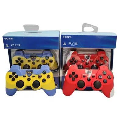 Joystick Ps3 Sony Inalambrico Diseño Boca-River Surtidos