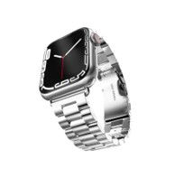 MALLA PREMIUM 38/39/40/41MM  PLATA NEGRO