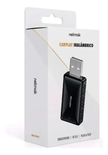 1276 - NETMAK CARPLAY Inalambrico BT 5.0 PLUG Y PLAY NM-CAR14