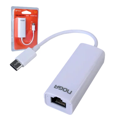 1274 - Adaptador USB-c a ethernet red LAN Noga rj45