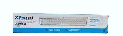 1291 - PRONEXT Luz De Emergencia 60 Leds Pronext El600