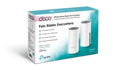 TP LINK PROXIMAMENTE Deco E4 Pack de 2 Mesh TP Link AC1200 Wifi System (1694)