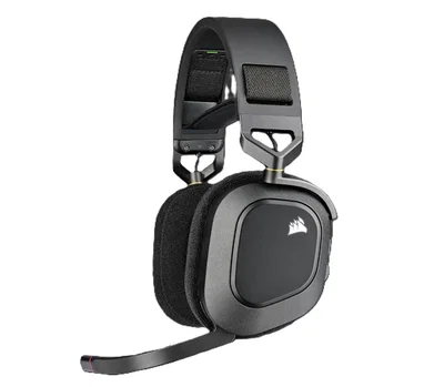 CORSAIR PROXIMAMENTE Auricular Corsair HS80 RGB Wireless Spatial Audio Carbon 