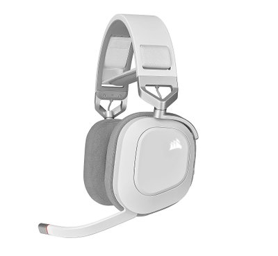 CORSAIR PROXIMAMENTE Auricular Corsair HS80 RGB Wireless Spatial Audio White 