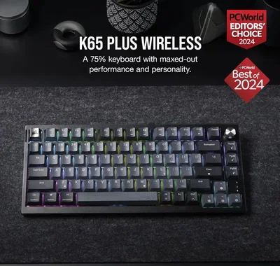 CORSAIR PROXIMAMENTE Teclado Corsair K65 Plus Wireless Mecanico MLX Red (5366)
