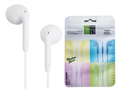 U19 Auriculares con cable U19 BLANCO