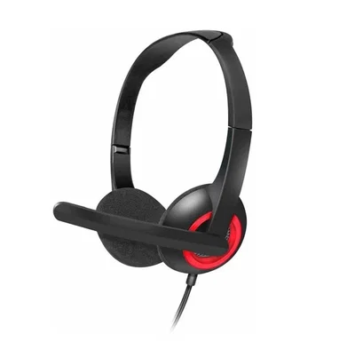 HAVIT - H202D&nbsp;(C:40)&nbsp;-&nbsp;Auricular&nbsp;c/&nbsp;mic.&nbsp;&nbsp;Jack&nbsp;3.5&nbsp;-&nbsp;Negro/Rojo&nbsp;-&nbsp;Havit