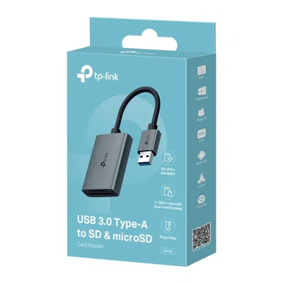 TP LINK - UA430 Adaptador TP-Link USB-A a SD / Micro SD (6971)