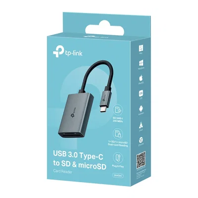 TP LINK - UA430C Adaptador TP-Link USB-C a SD / Micro SD (6940)
