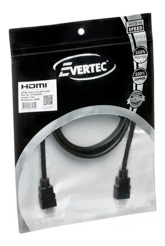 EVERTEC CABLE HDMI-HDMI 1 METRO