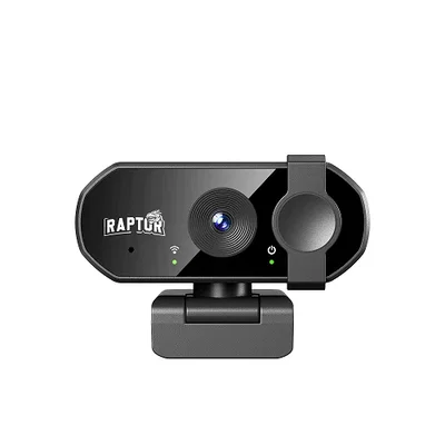 RAPTOR Web Cam Raptor Vision 4K c/microfono c/tapa (7008)