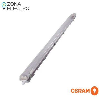 LISTON OSRAM ESTANCO 1X18W IP65 VACIO 1262X72X85