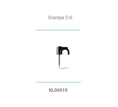 GRAMPA KALOP C6-RG59 NEGRO (KL06010)