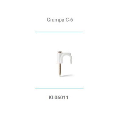 GRAMPA KALOP C6-RG59 MARFIL (KL06011)