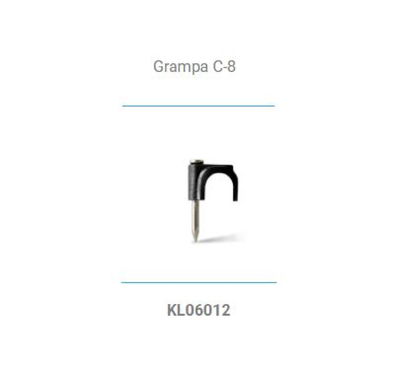 GRAMPA KALOP C8-RG6 NEGRO (KL06012)