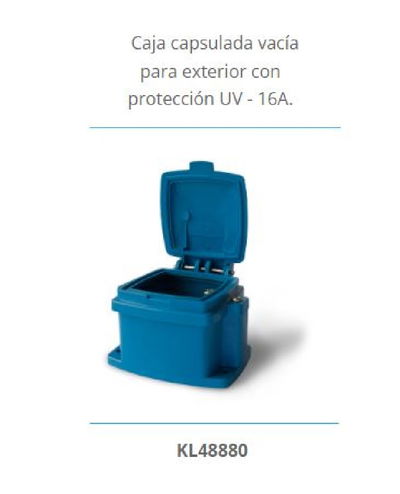 CAPSULADO KALOP EXTERIOR 16A AZUL (KL48880)