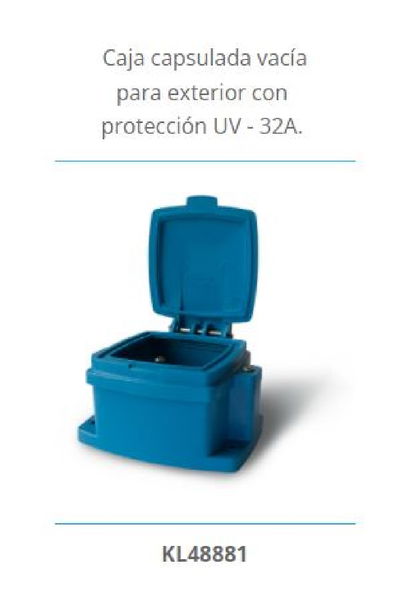 CAPSULADO KALOP EXTERIOR 32A AZUL (KL48881)