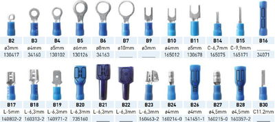 TERMINA LCT PREAISL. P/HEMB AZUL B18 D6.3 H/2.5