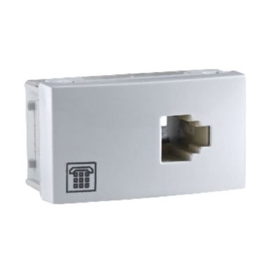MOD.TOMA SCHNEID BASE TELEF RJ11 BLANCO WDA104321