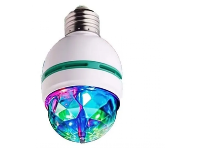 LAMP.TBC GIRATORIA 3W E27 RGB CHICA