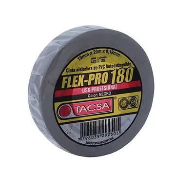 CINTA TACSA FLEX-PRO 20M GRIS