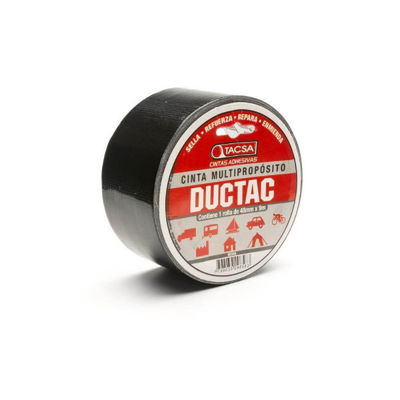 CINTA TACSA DUCT TAPE 9M NEGRA